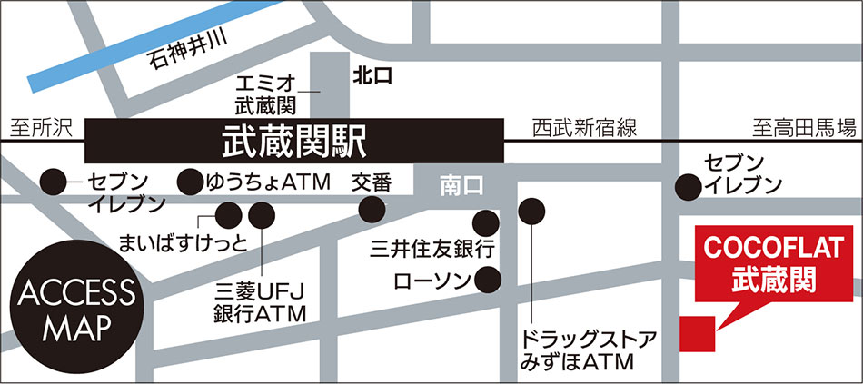 公式 ココフラット武蔵関 Cocoflat武蔵関 一棟rcマンション